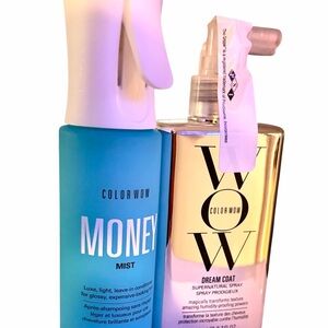 Color Wow Dream Coat 6.7oz + Money Mist Leave In Conditioner Bundle NEW